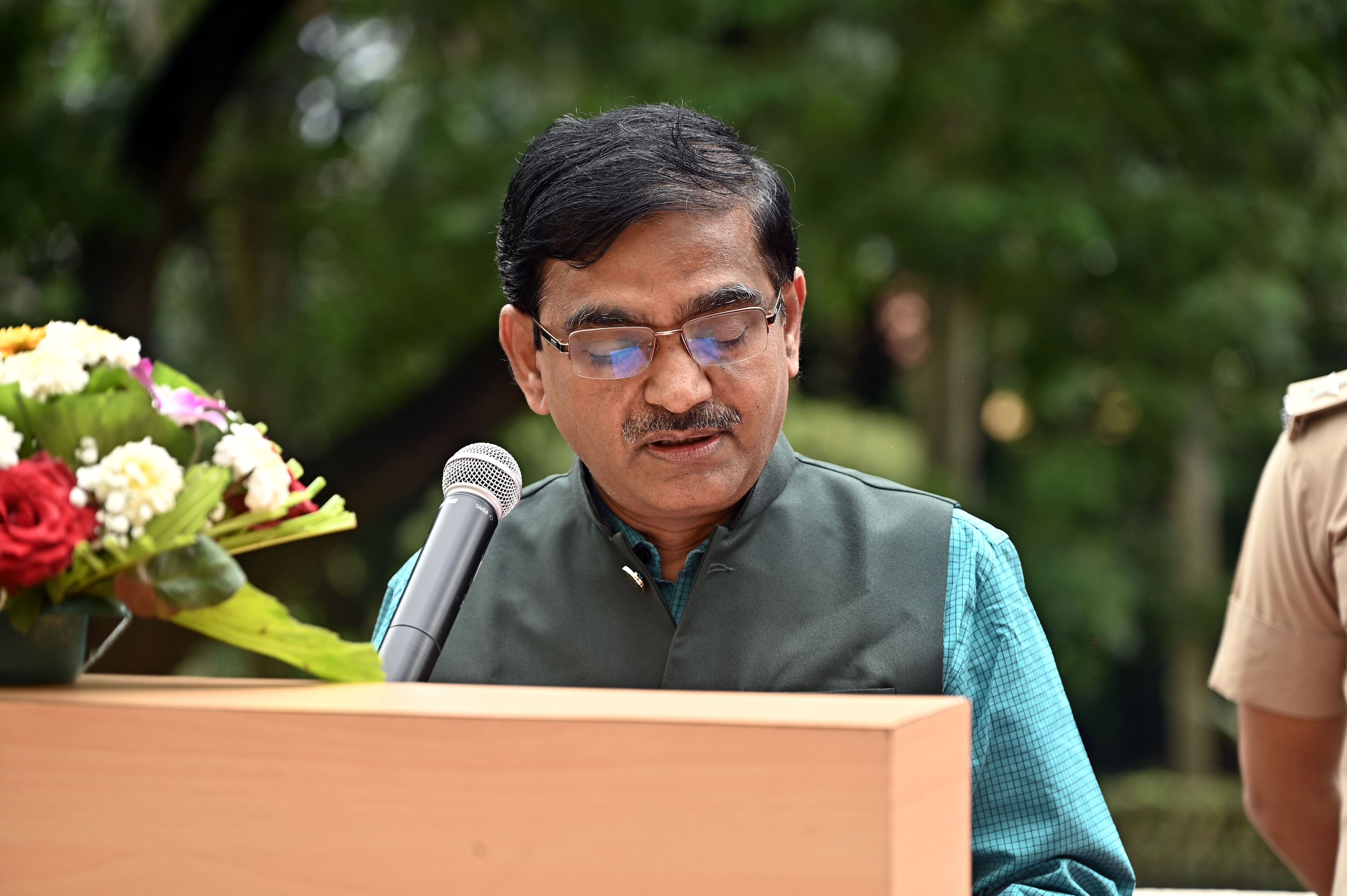 विक्रम साराभाई भवन में स्वतंत्रता दिवस 2025 समारोह