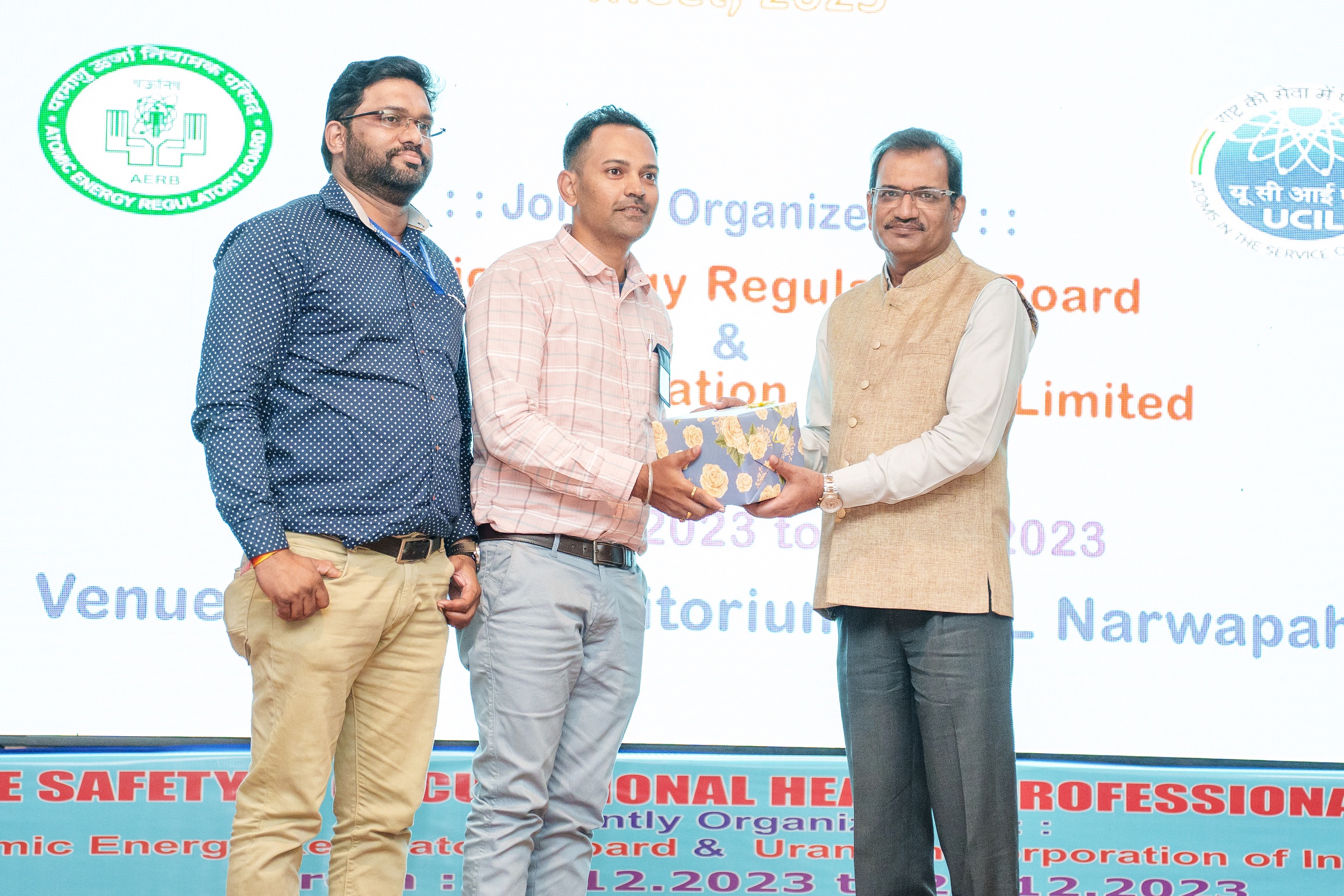 यूसीआईएल, नरवापहाड़ साइट पर आयोजित 39वें सुरक्षा एवं व्यावसायिक स्वास्थ्य विशेषज्ञ सम्मेलन (27 से 29 दिसंबर, 2023) में एचडब्ल्यूबी की सहभागिता एवं मुख्य कार्यकारी का संबोधन
