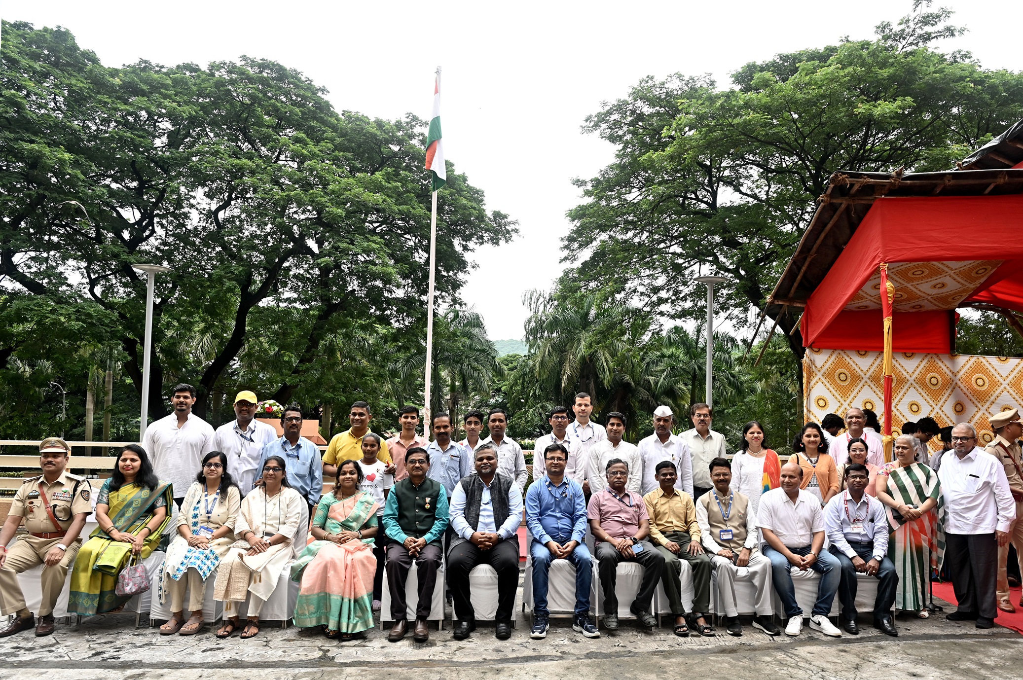 विक्रम साराभाई भवन में स्वतंत्रता दिवस 2025 समारोह