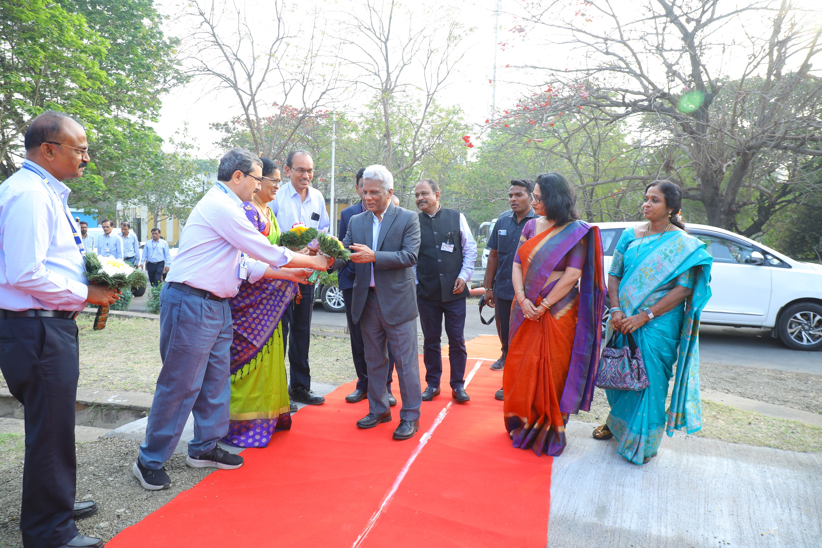 Visit of Dr. A.K. Mohanty, Chairman, AEC & Secretary, DAE; Shri S.Satyakumar, Chief Executive, HWB and Shri Ramakant Sahu, General Manager (ESSA), BRIT to HWP (Manuguru) on 31st January 2026 for attending Handing over of Oxygen-18 enriched water produced