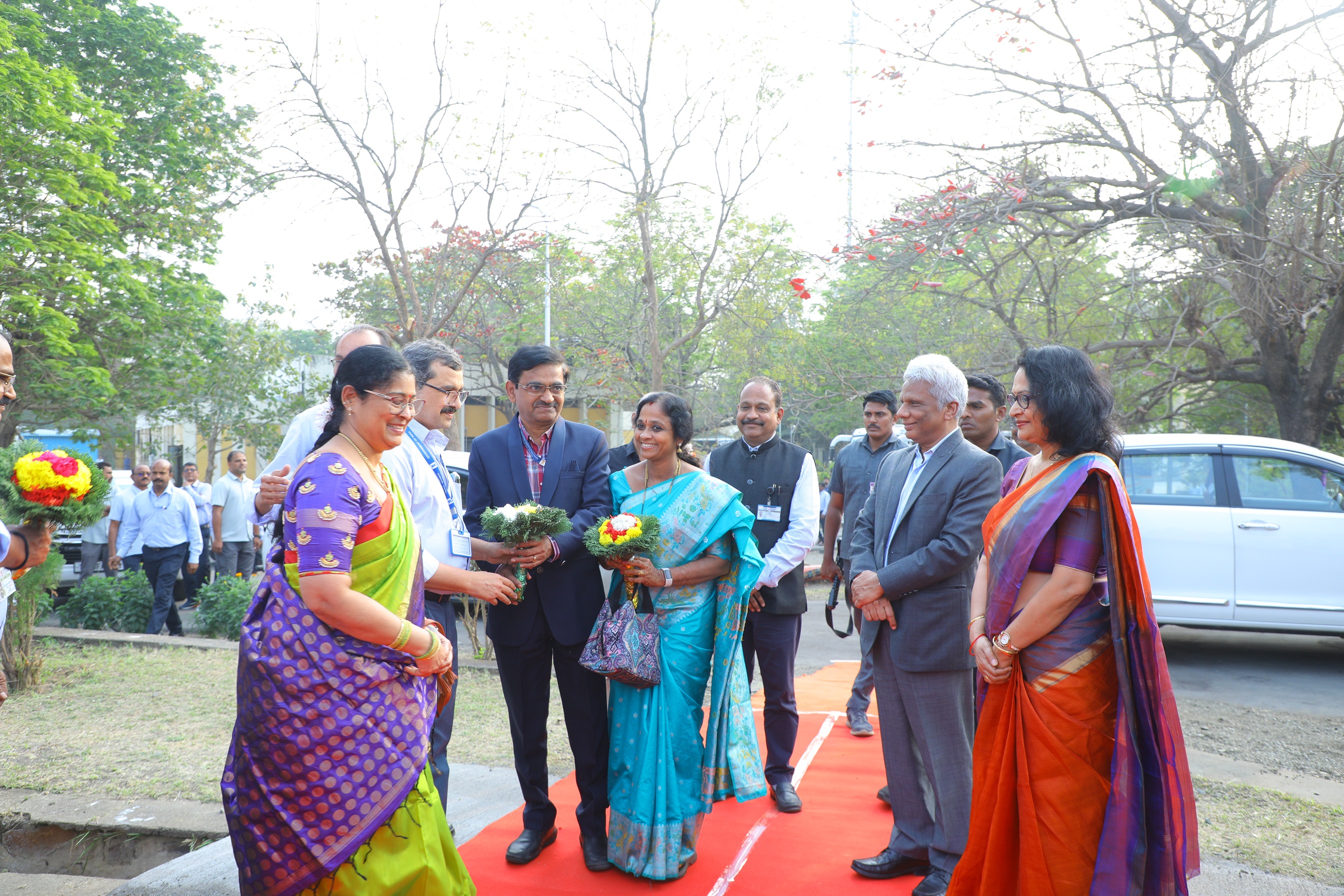 Visit of Dr. A.K. Mohanty, Chairman, AEC & Secretary, DAE; Shri S.Satyakumar, Chief Executive, HWB and Shri Ramakant Sahu, General Manager (ESSA), BRIT to HWP (Manuguru) on 31st January 2026 for attending Handing over of Oxygen-18 enriched water produced