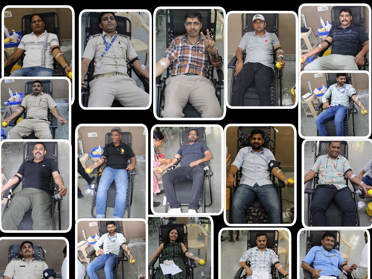 Blood Donation Camp at HWBF(V)