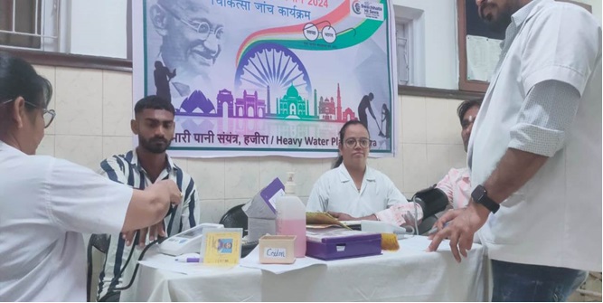 स्वच्छता अभियान एवं स्वच्छता ही सेवा – 2024 का आयोजन एचडब्ल्यूपी हजीरा में