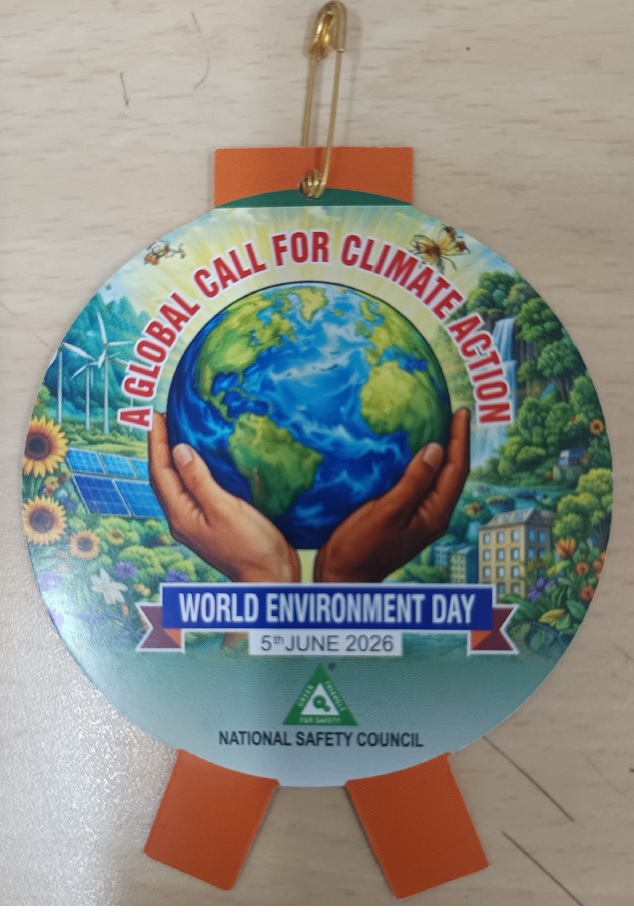 WORLD ENVIRONMENT DAY- June 05, 2026