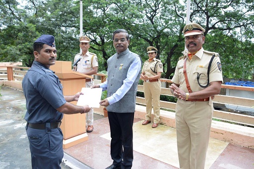 विक्रम साराभाई भवन में स्वतंत्रता दिवस 2019 समारोह