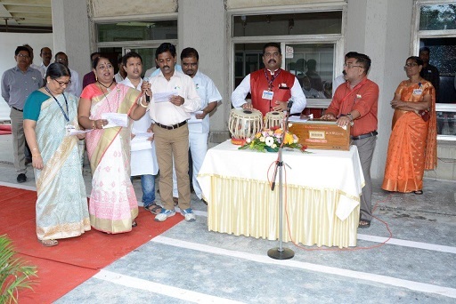 विक्रम साराभाई भवन में स्वतंत्रता दिवस 2019 समारोह