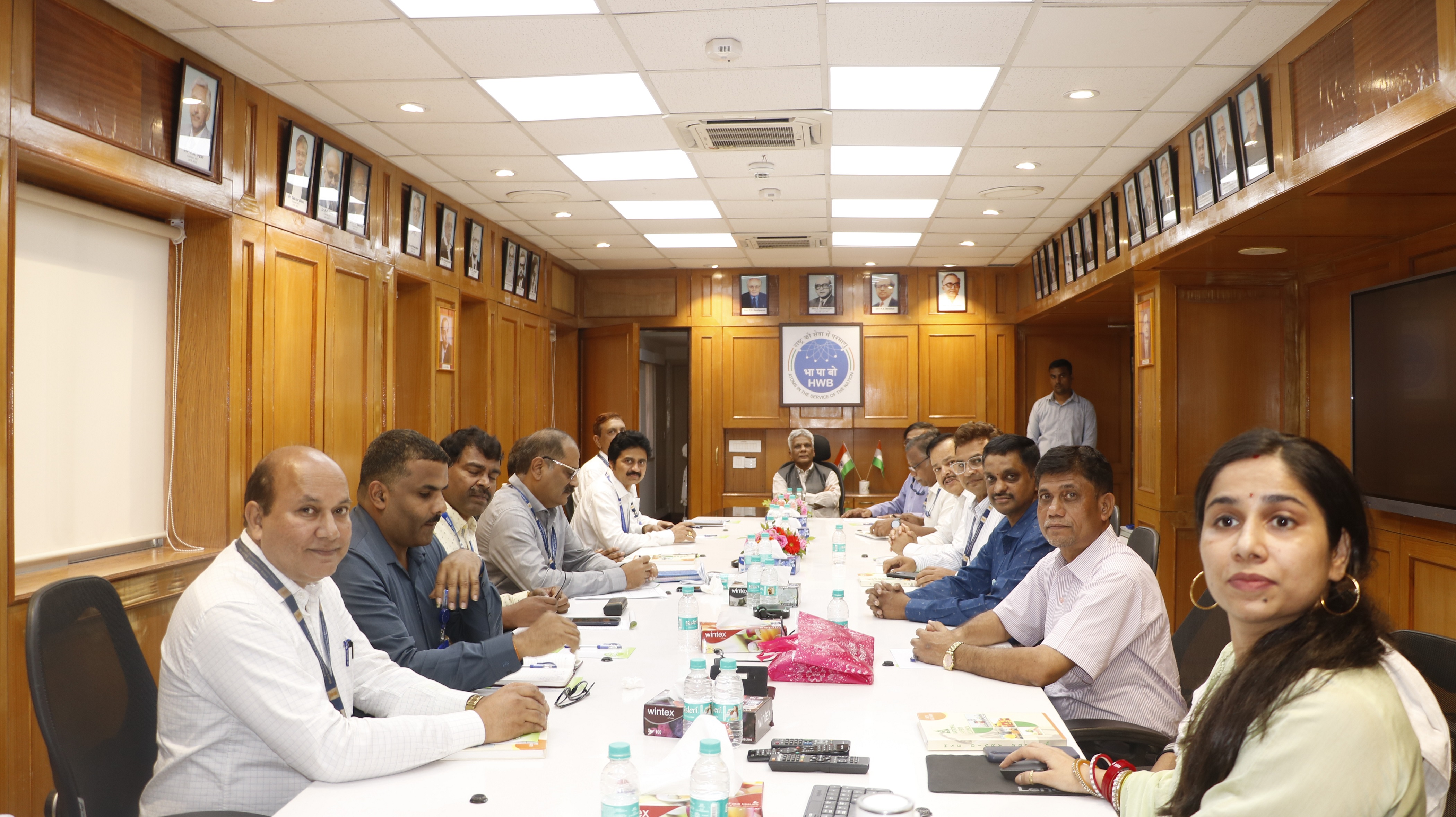 डॉ. ए. के. मोहंती, अध्यक्ष, एईसी एवं सचिव, डीएई द्वारा 4 सितंबर 2024 को हेवी वॉटर बोर्ड (केंद्रीय कार्यालय) का दौरा।
