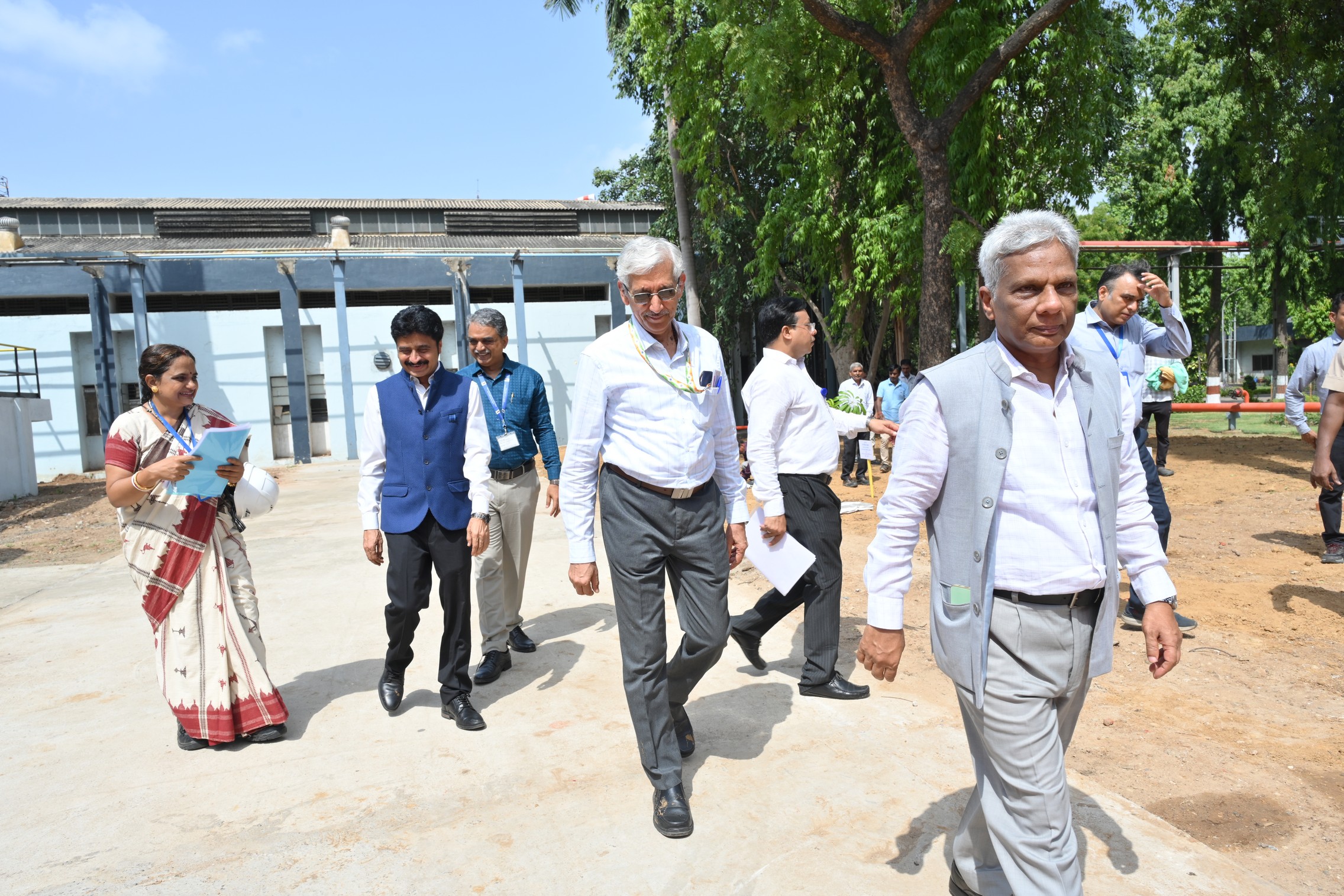 Inauguration of "Versatile Deuterated solvents Production Plant"and"24 KA prototype sodium production facility"by Dr.A.K.Mohanty,Chairman,AEC & Secretary,DAE in the presence of Shri KN Vyas,Homi Bhabha Chair professor;Shri V.V.S.A Prasad,Chairman & CE