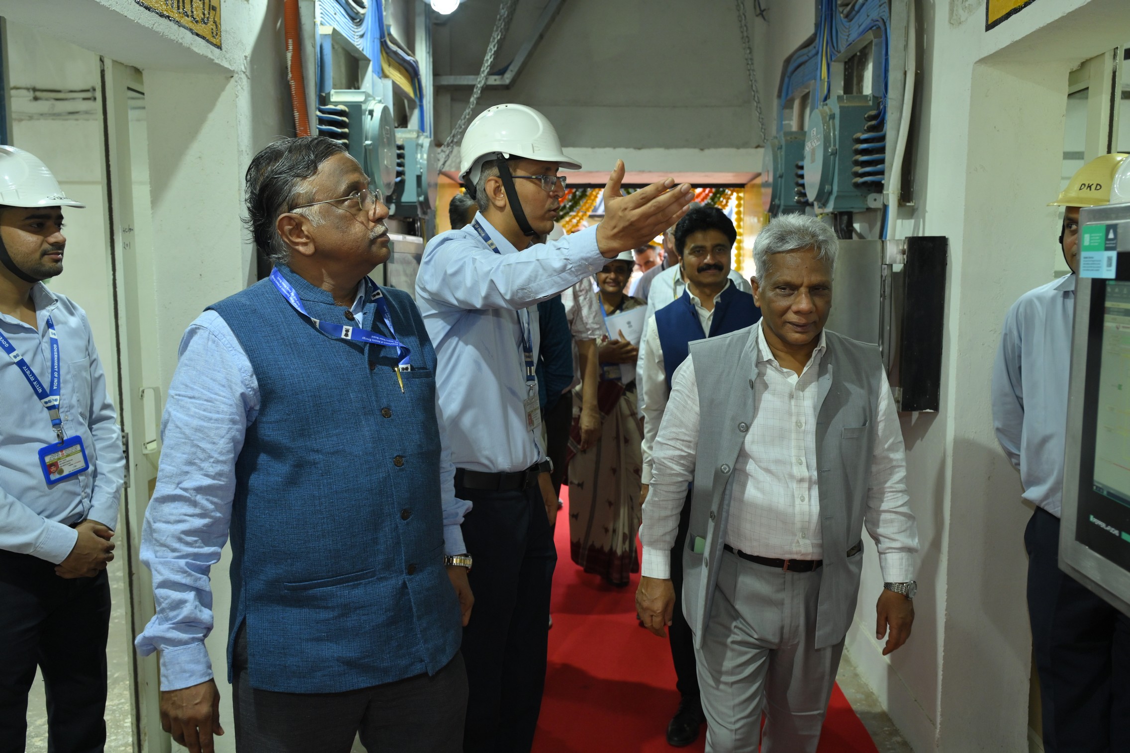 Inauguration of "Versatile Deuterated solvents Production Plant"and"24 KA prototype sodium production facility"by Dr.A.K.Mohanty,Chairman,AEC & Secretary,DAE in the presence of Shri KN Vyas,Homi Bhabha Chair professor;Shri V.V.S.A Prasad,Chairman & CE