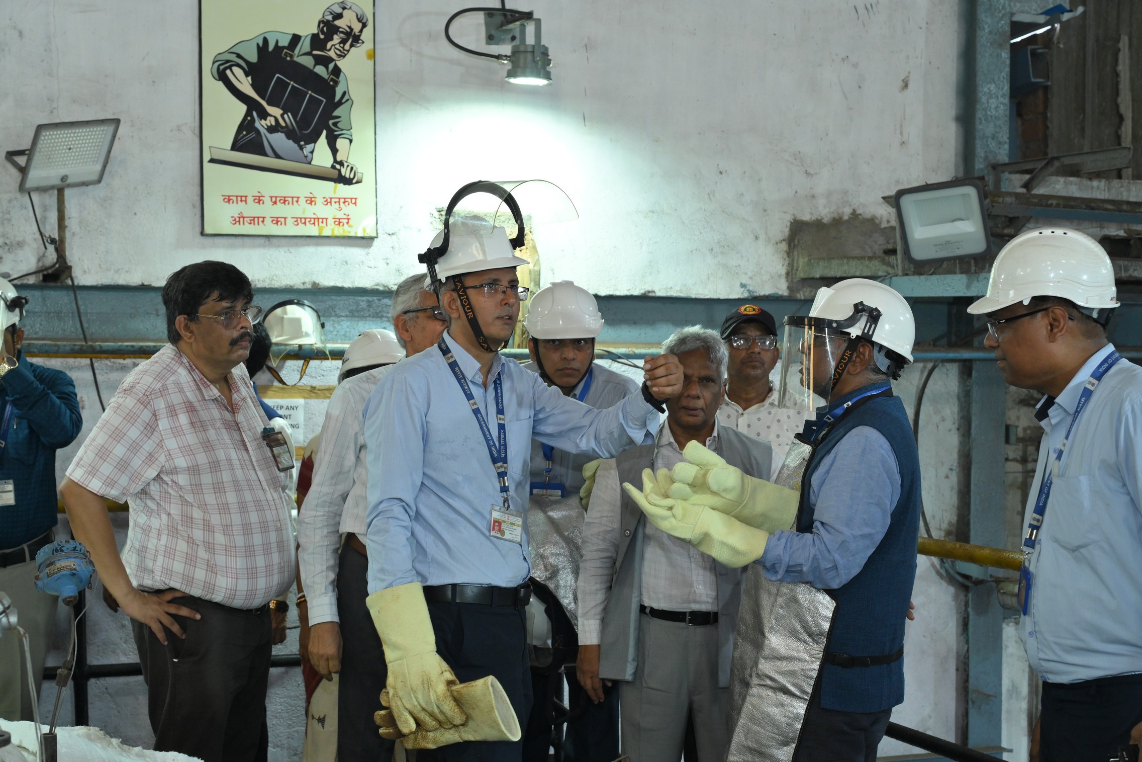 Inauguration of "Versatile Deuterated solvents Production Plant"and"24 KA prototype sodium production facility"by Dr.A.K.Mohanty,Chairman,AEC & Secretary,DAE in the presence of Shri KN Vyas,Homi Bhabha Chair professor;Shri V.V.S.A Prasad,Chairman & CE