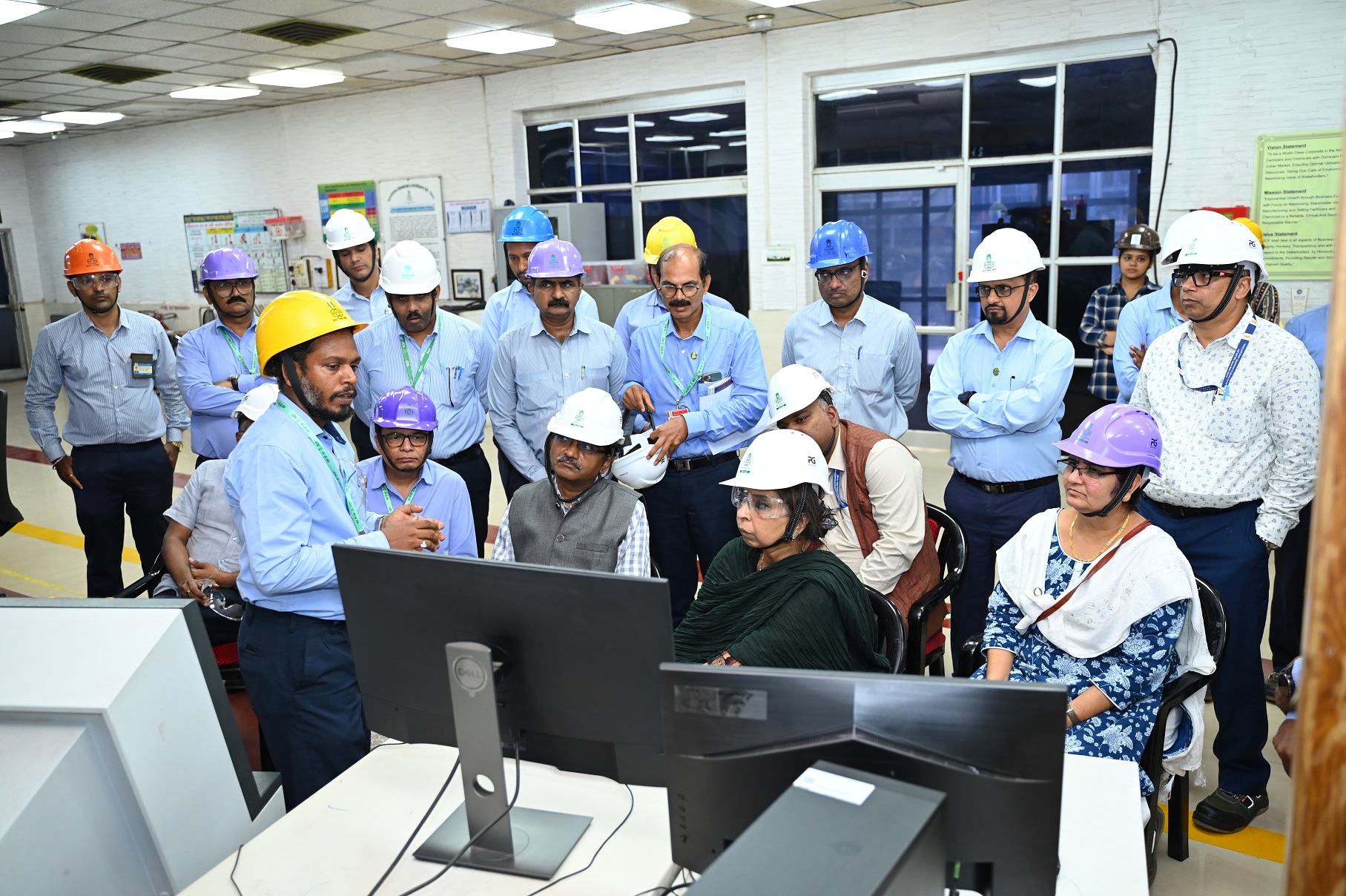 Visit of Ms Seema Jain, Member Finance, AEC to HWP, Thal on 10th June 2025 along with Shri S. Satyakumar, Chairman & Chief Executive; Shri V.V.S.A. Prasad, Director (Operation); Shri Mudit Srivastava, IFA, Heavy Water Board; Shri D.C. Ojha, OSD, HWP, Thal