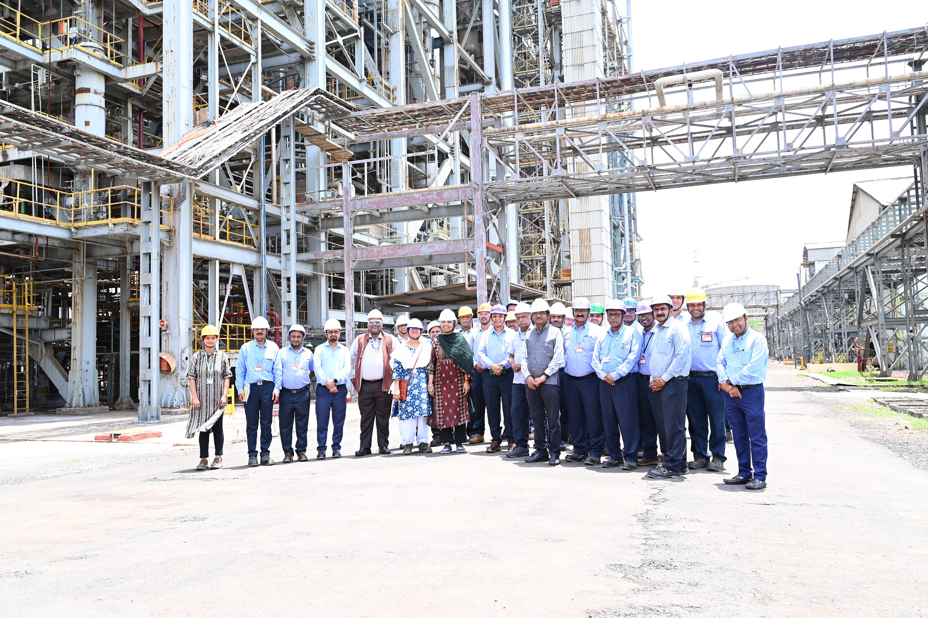 Visit of Ms Seema Jain, Member Finance, AEC to HWP, Thal on 10th June 2025 along with Shri S. Satyakumar, Chairman & Chief Executive; Shri V.V.S.A. Prasad, Director (Operation); Shri Mudit Srivastava, IFA, Heavy Water Board; Shri D.C. Ojha, OSD, HWP, Thal