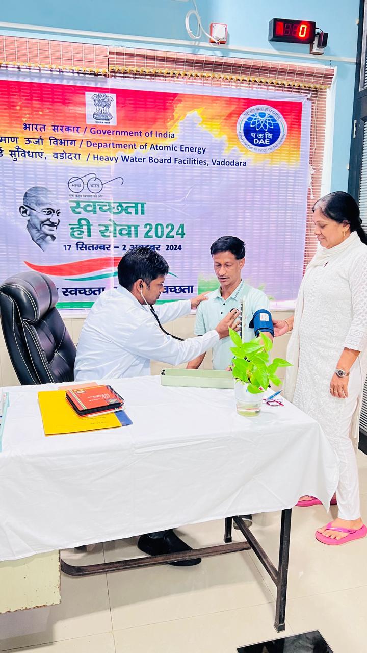 स्वच्छता अभियान एवं स्वच्छता ही सेवा – 2024 का आयोजन एचडब्ल्यूबीएफ वडोदरा में