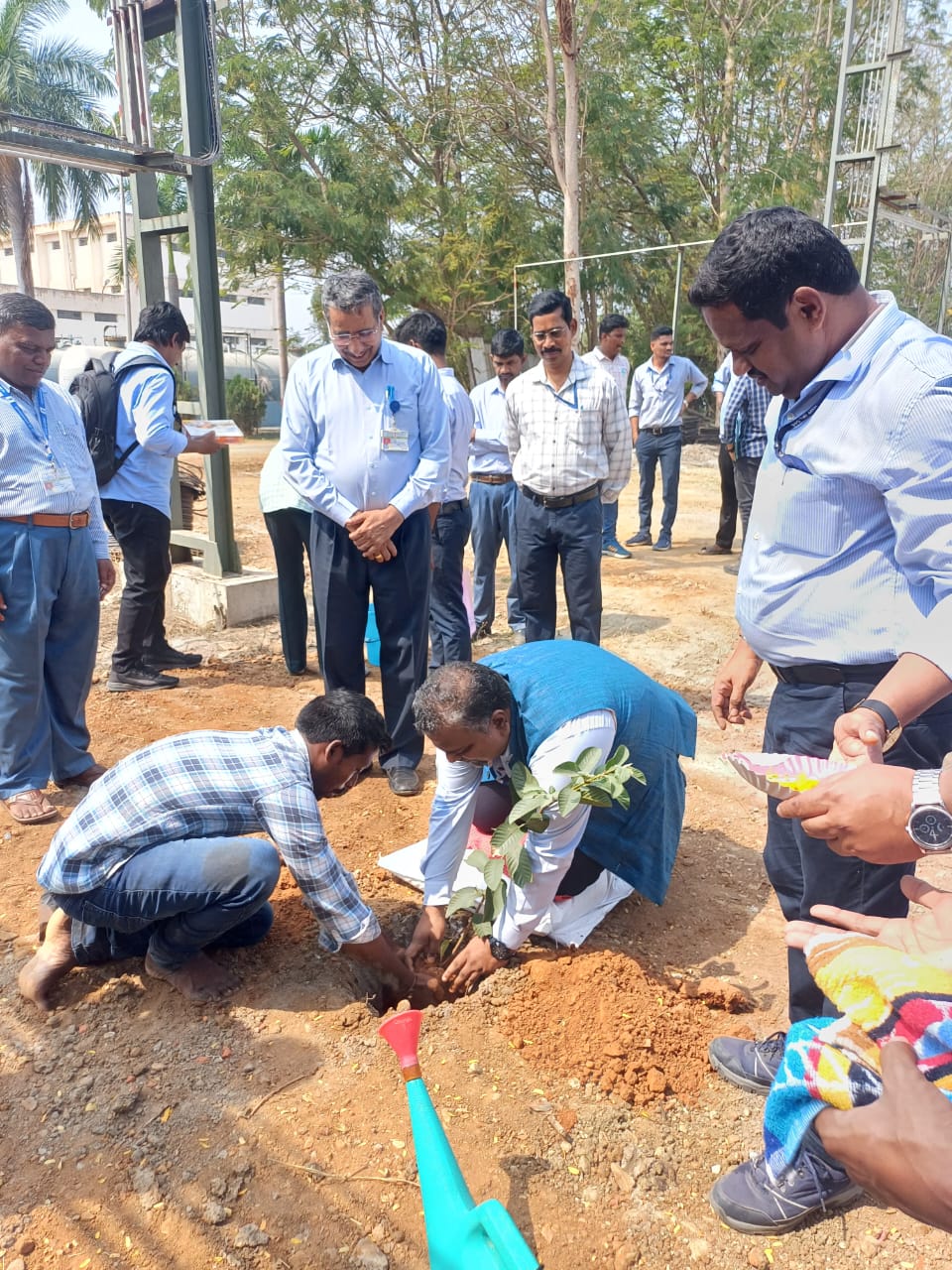 10 फरवरी 2025 को भापासं (मणुगुरु) में श्री एस. सत्यकुमार, मुख्य कार्यकारी, भापाबो और श्री मुदित श्रीवास्तव, आईएफए, भापाबो की उपस्थिति में श्री डी.के. शुक्ला, अध्यक्ष, एईआरबी द्वारा "बोरॉन कार्बाइड पेलेटाइजेशन प्लांट के विस्तार" का शिलान्यास 