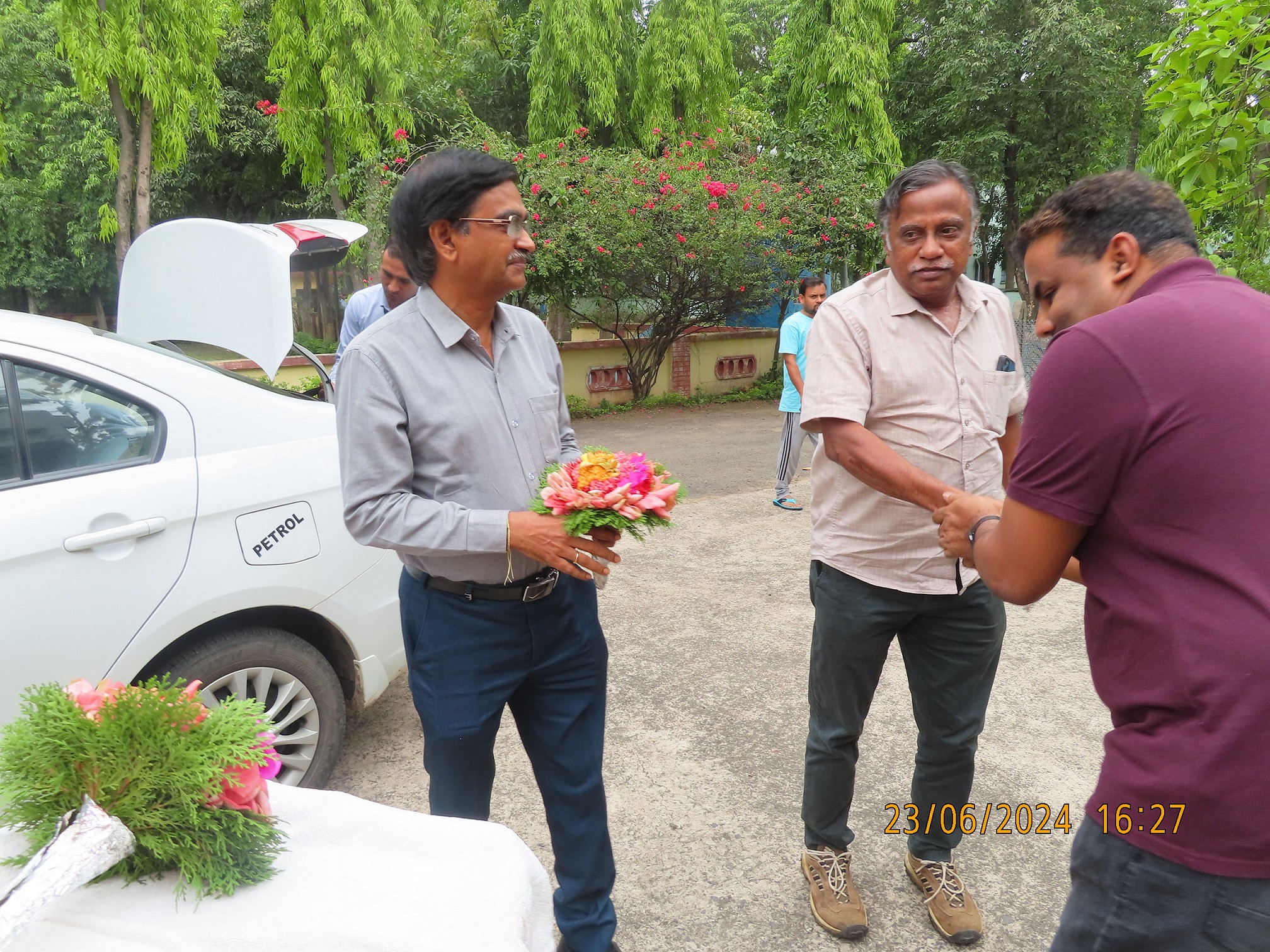 23 एवं 24 जून 2024 को श्री एस. सत्यकुमार, मुख्य कार्यकारी तथा श्री वी. वी. एस. ए. प्रसाद, निदेशक (संचालन), एचडब्ल्यूबी द्वारा एचडब्ल्यूबीएफ, तालचेर का दौरा किया गया।