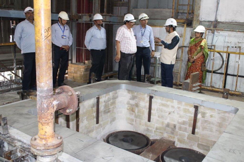 Inauguration of cold test run of Versatile Deuterated Compound Production Plant at HWBF Vadodara by Shri S. Satyakumar, Chairman & Chief Executive, HWB