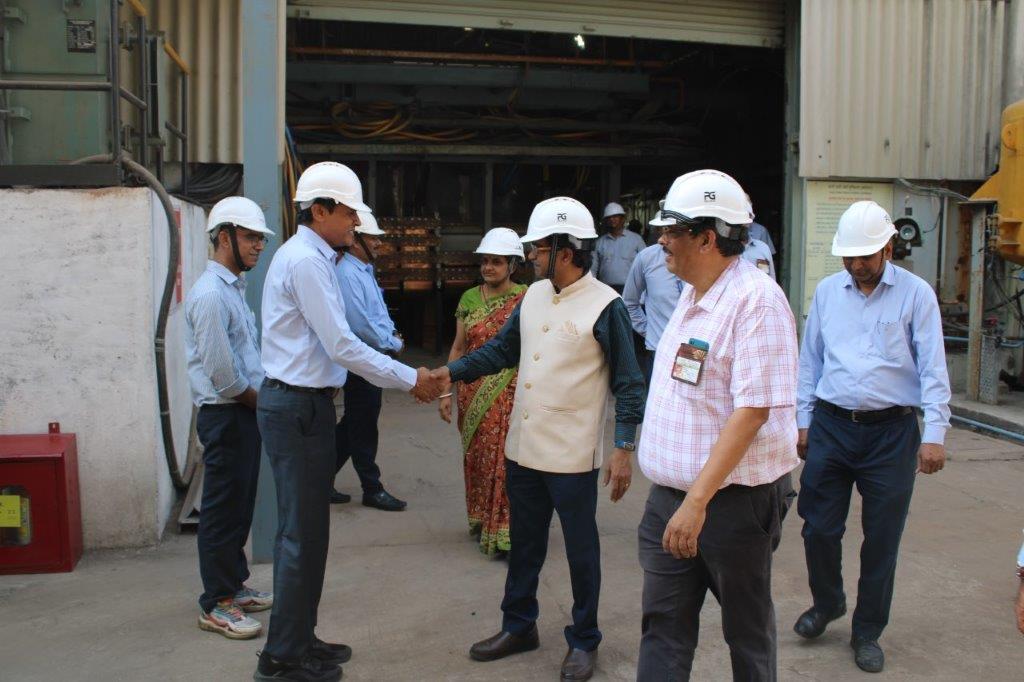 Inauguration of cold test run of Versatile Deuterated Compound Production Plant at HWBF Vadodara by Shri S. Satyakumar, Chairman & Chief Executive, HWB