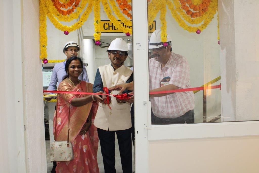 Inauguration of cold test run of Versatile Deuterated Compound Production Plant at HWBF Vadodara by Shri S. Satyakumar, Chairman & Chief Executive, HWB
