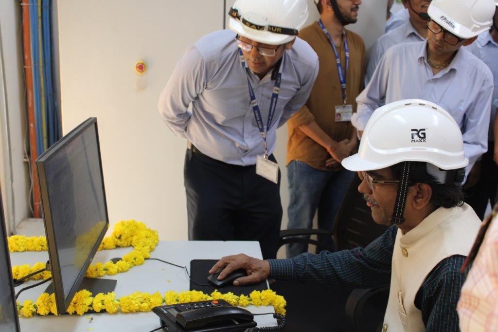 Inauguration of cold test run of Versatile Deuterated Compound Production Plant at HWBF Vadodara by Shri S. Satyakumar, Chairman & Chief Executive, HWB