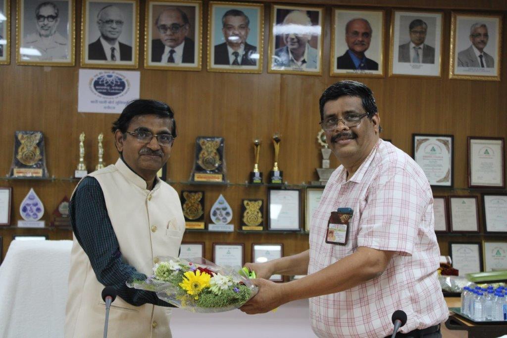 Inauguration of cold test run of Versatile Deuterated Compound Production Plant at HWBF Vadodara by Shri S. Satyakumar, Chairman & Chief Executive, HWB