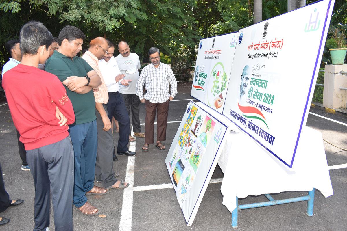 Swachhata Abhiyan and Swachhata Hi Seva - 2024 in HWP Kota