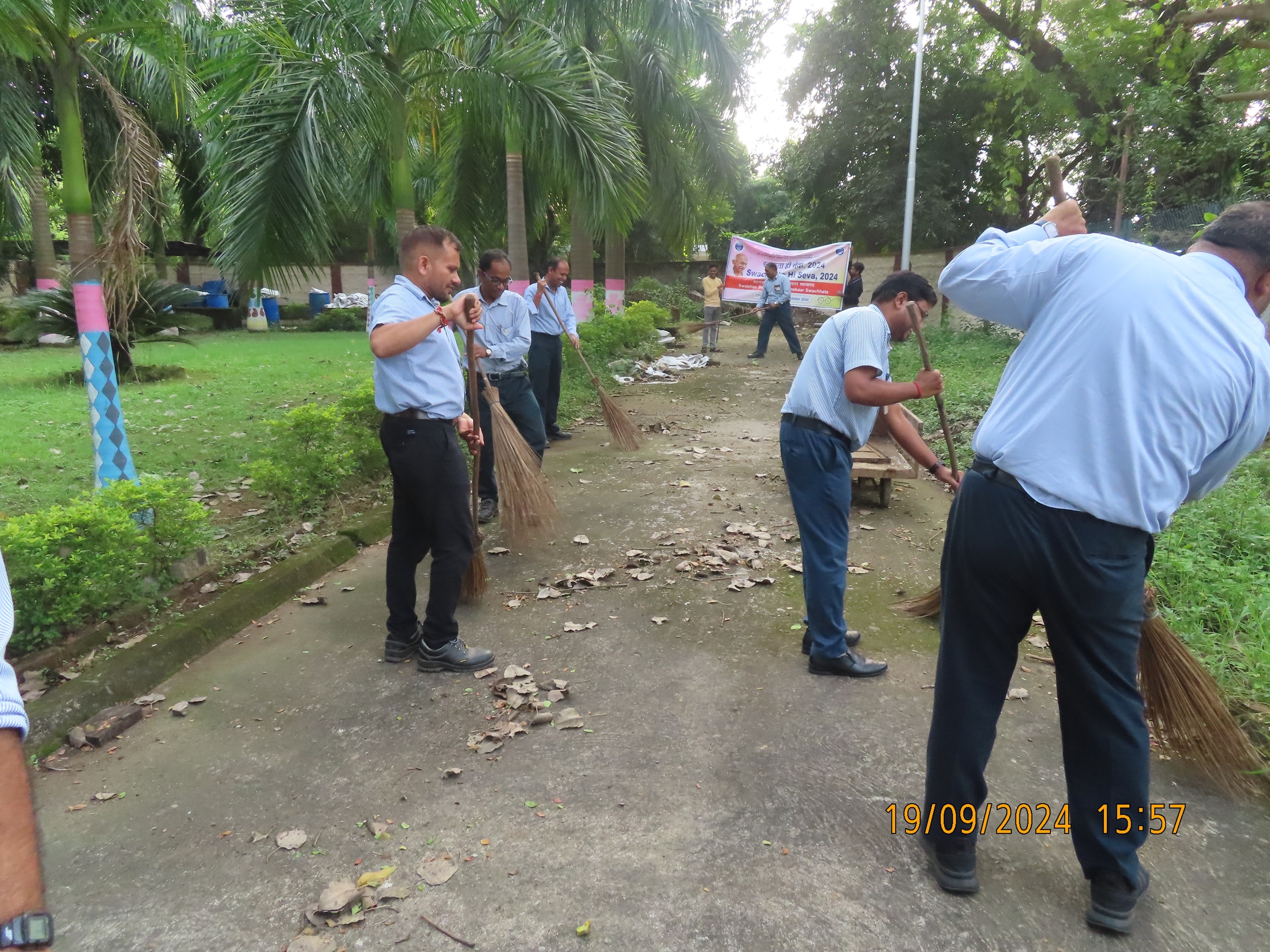 Cleaning activity in Plant Premises at HWBF, Talcher.JPG