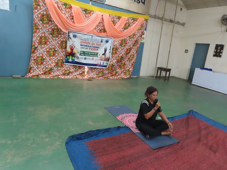 Yoga Day 2026 celebration at HWBF, Talcher